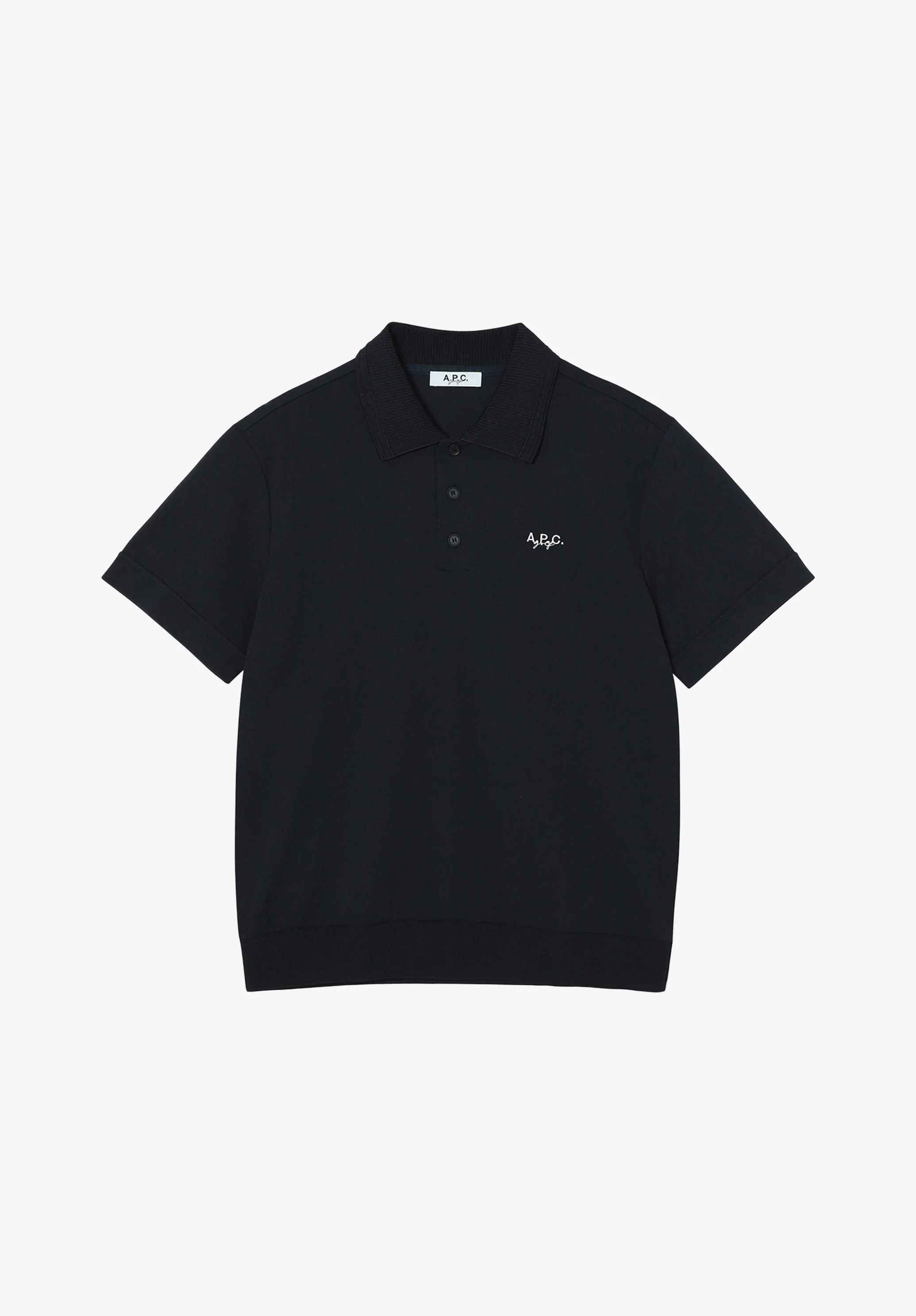 A.P.C. Golf logo polo shirt