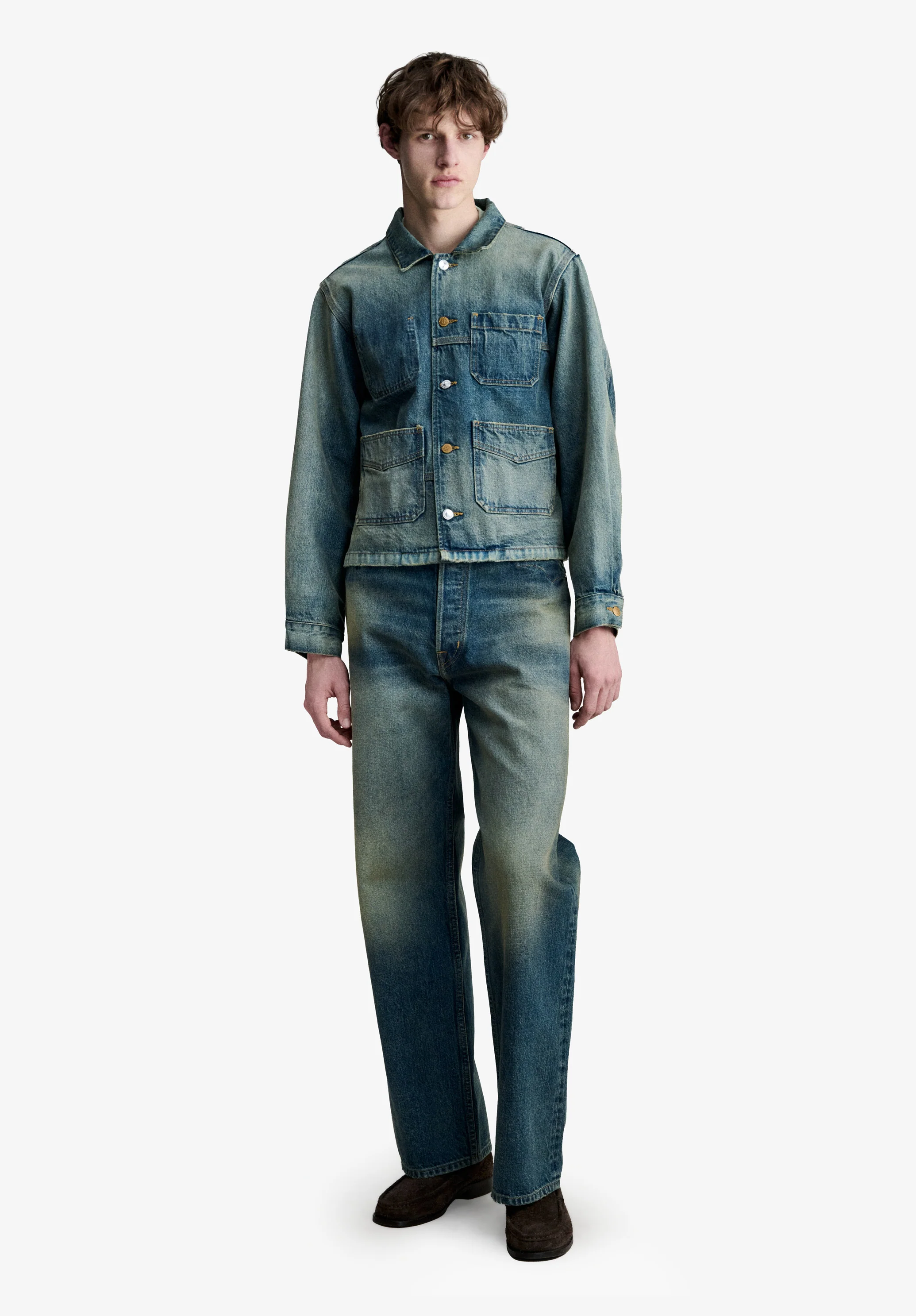 A.P.C. x Brain Dead Selvedge chore jacket - Image 2