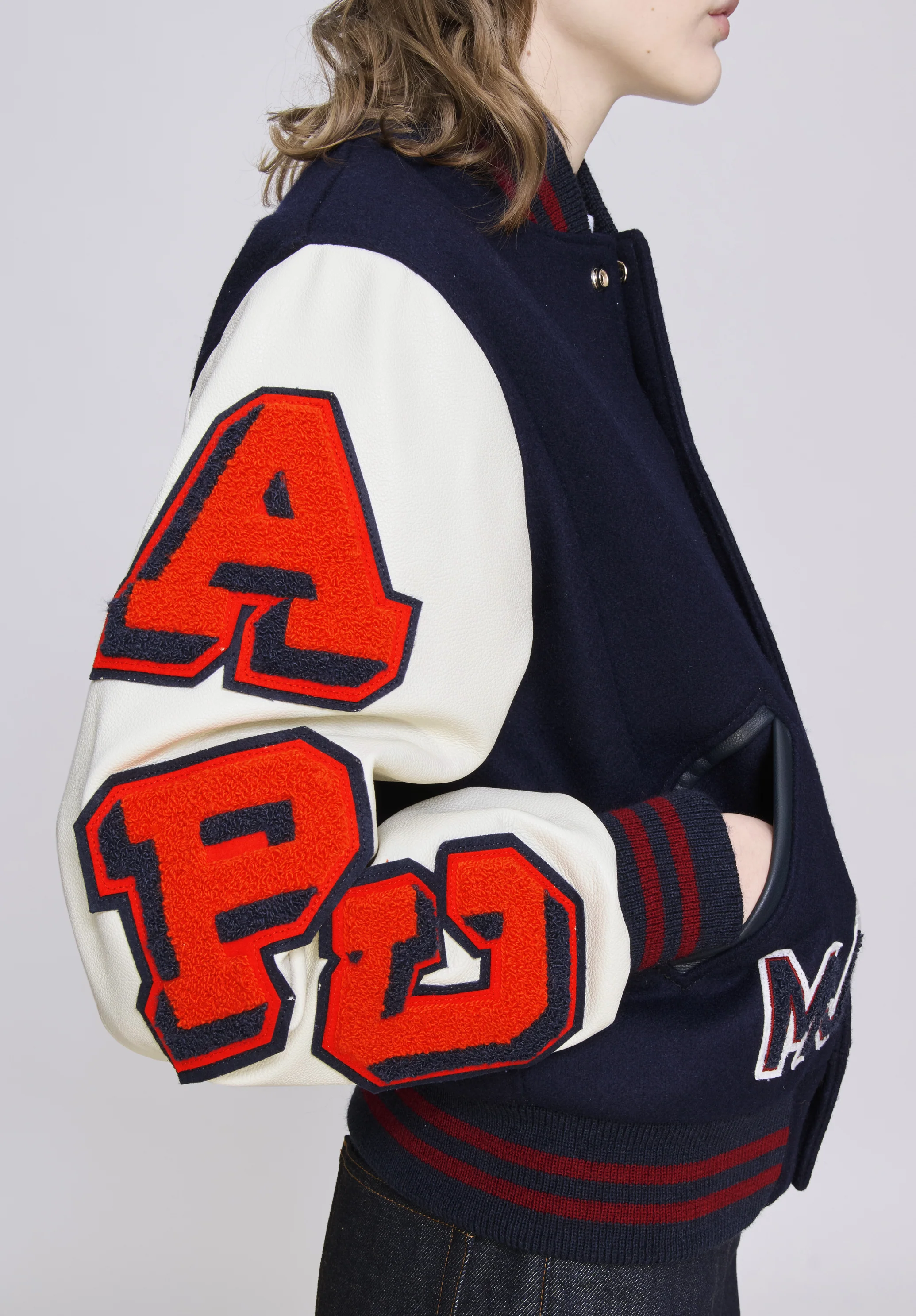 A.P.C. x Marc Jacobs. The Varsity Jacket - Image 4