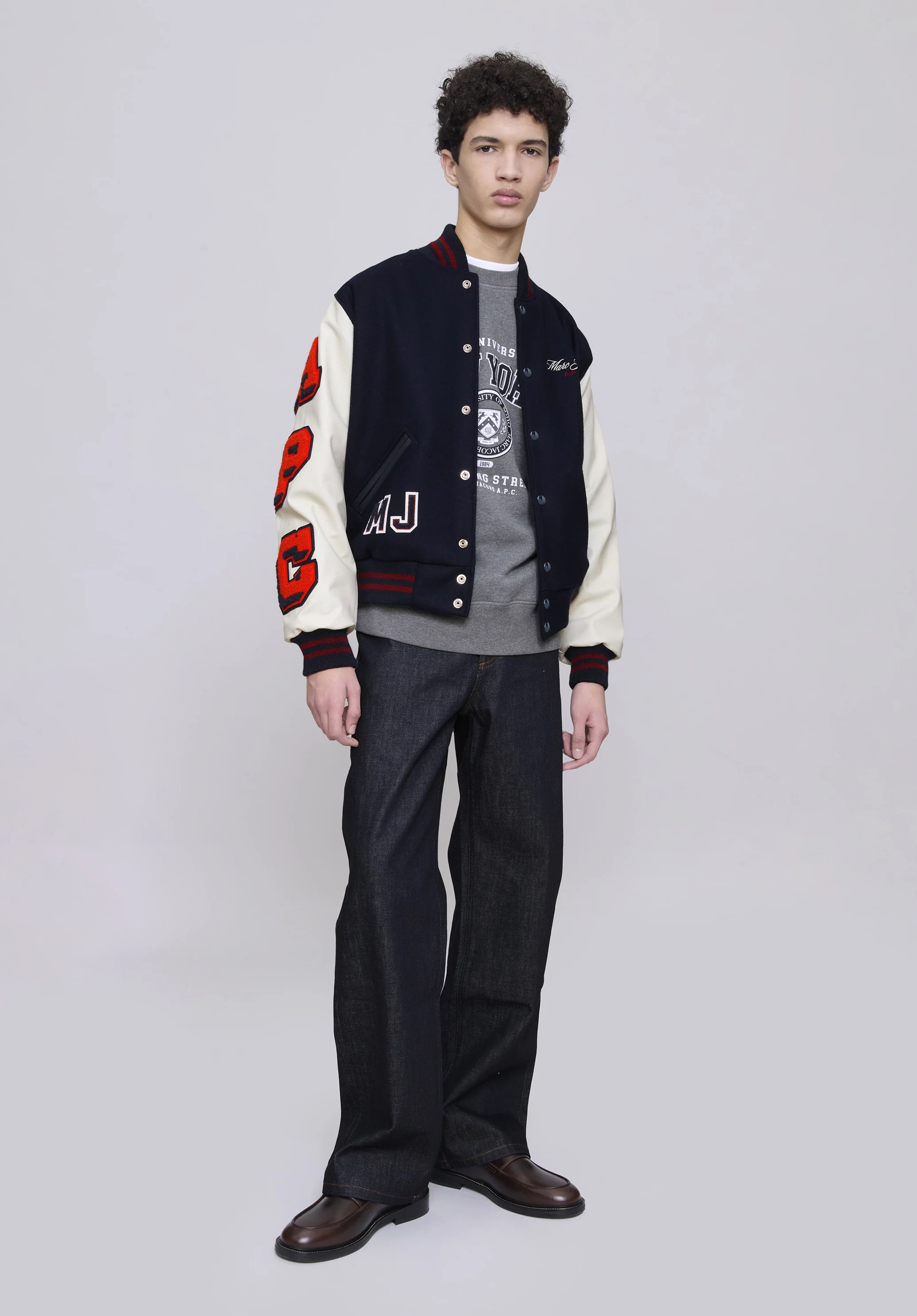 A.P.C. x Marc Jacobs. The Varsity Jacket - Image 7