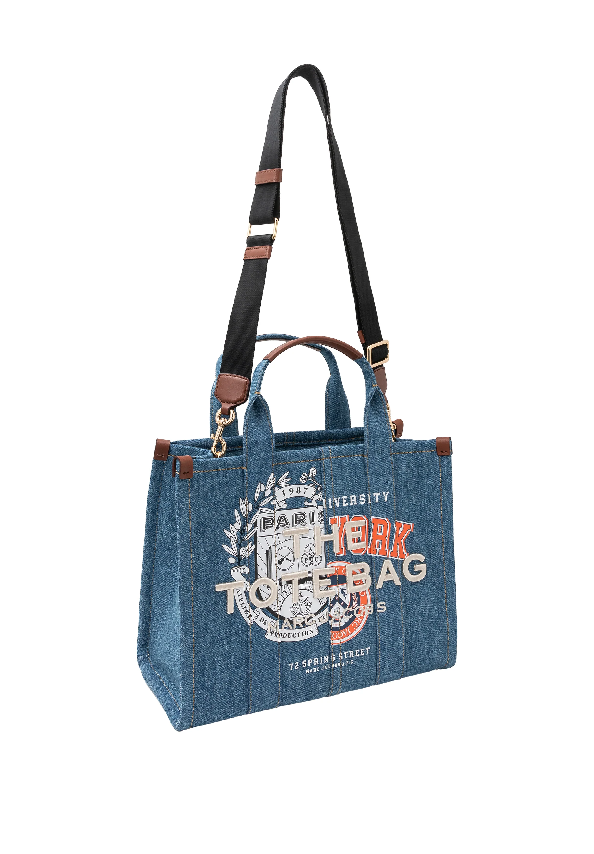 A.P.C. x Marc Jacobs. The Varsity Tote - Image 3