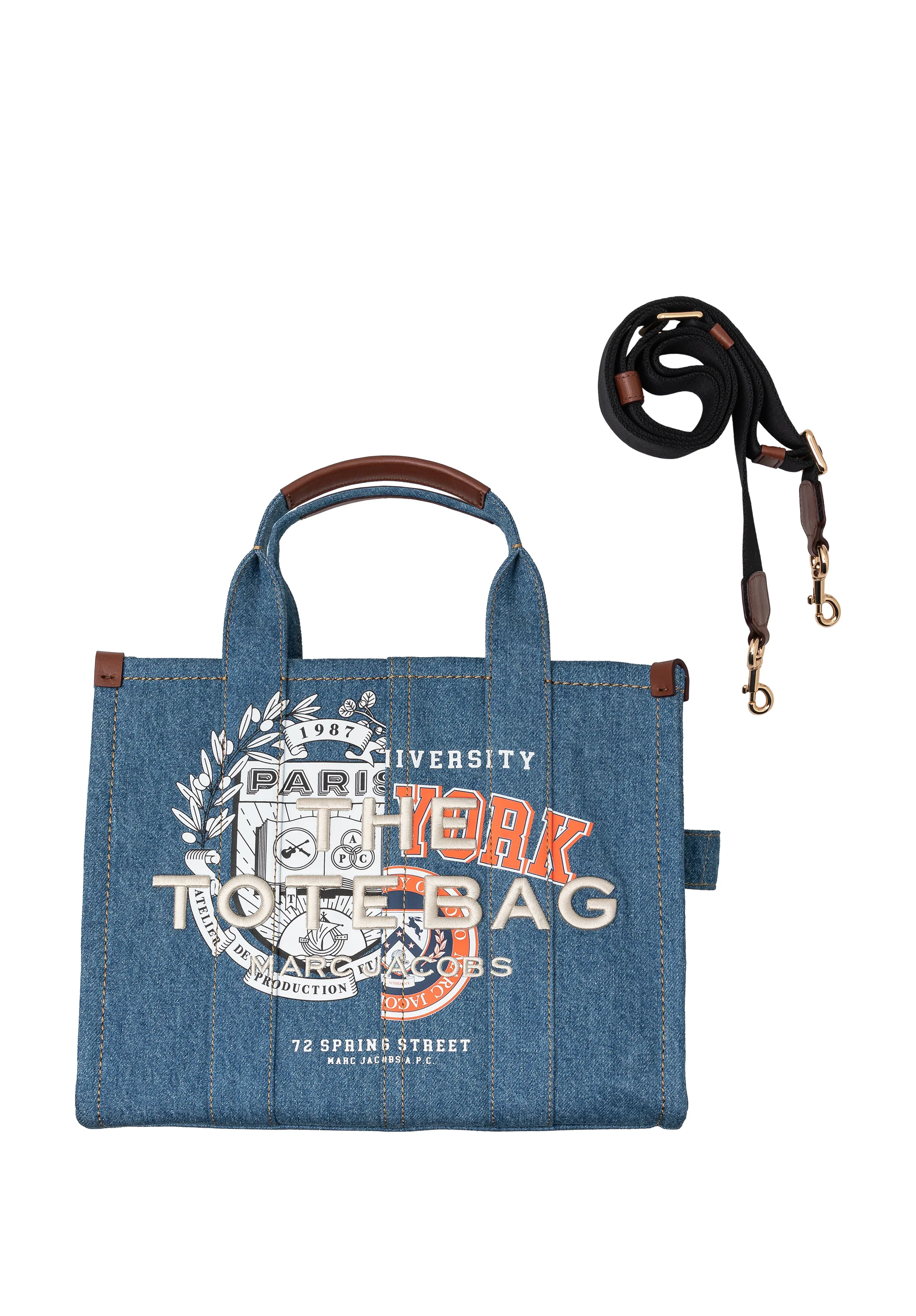 A.P.C. x Marc Jacobs. The Varsity Tote - Image 6