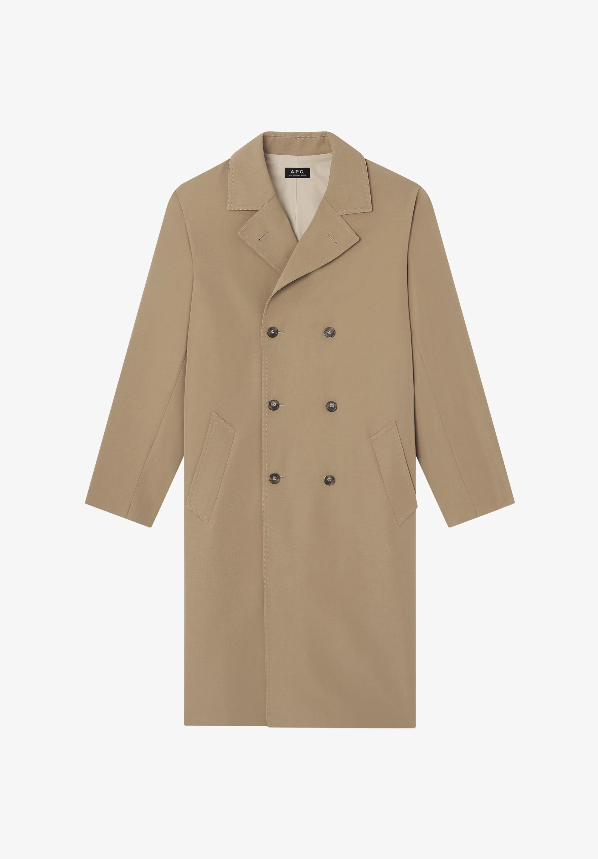 Double-breasted coat