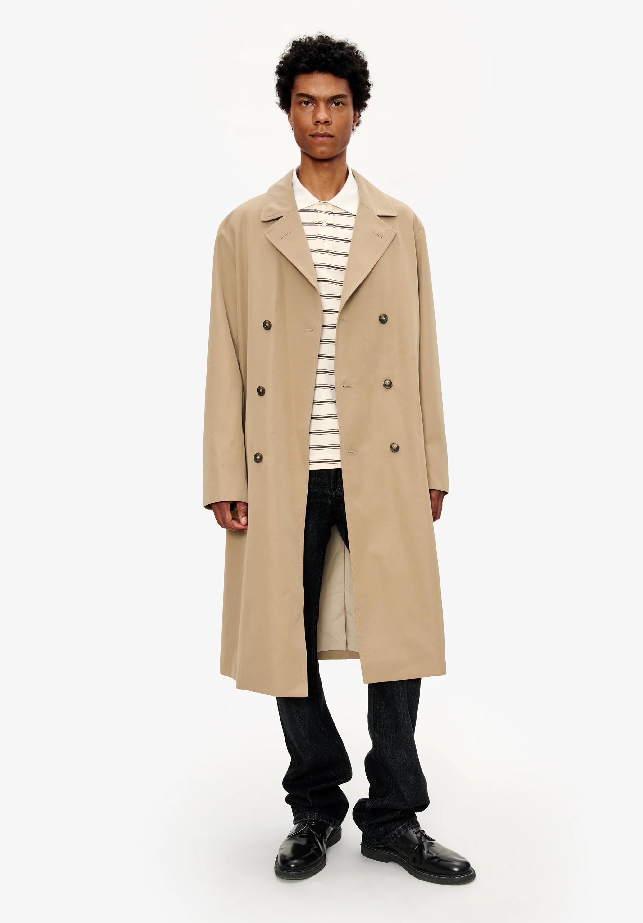 Double-breasted coat - Image 2