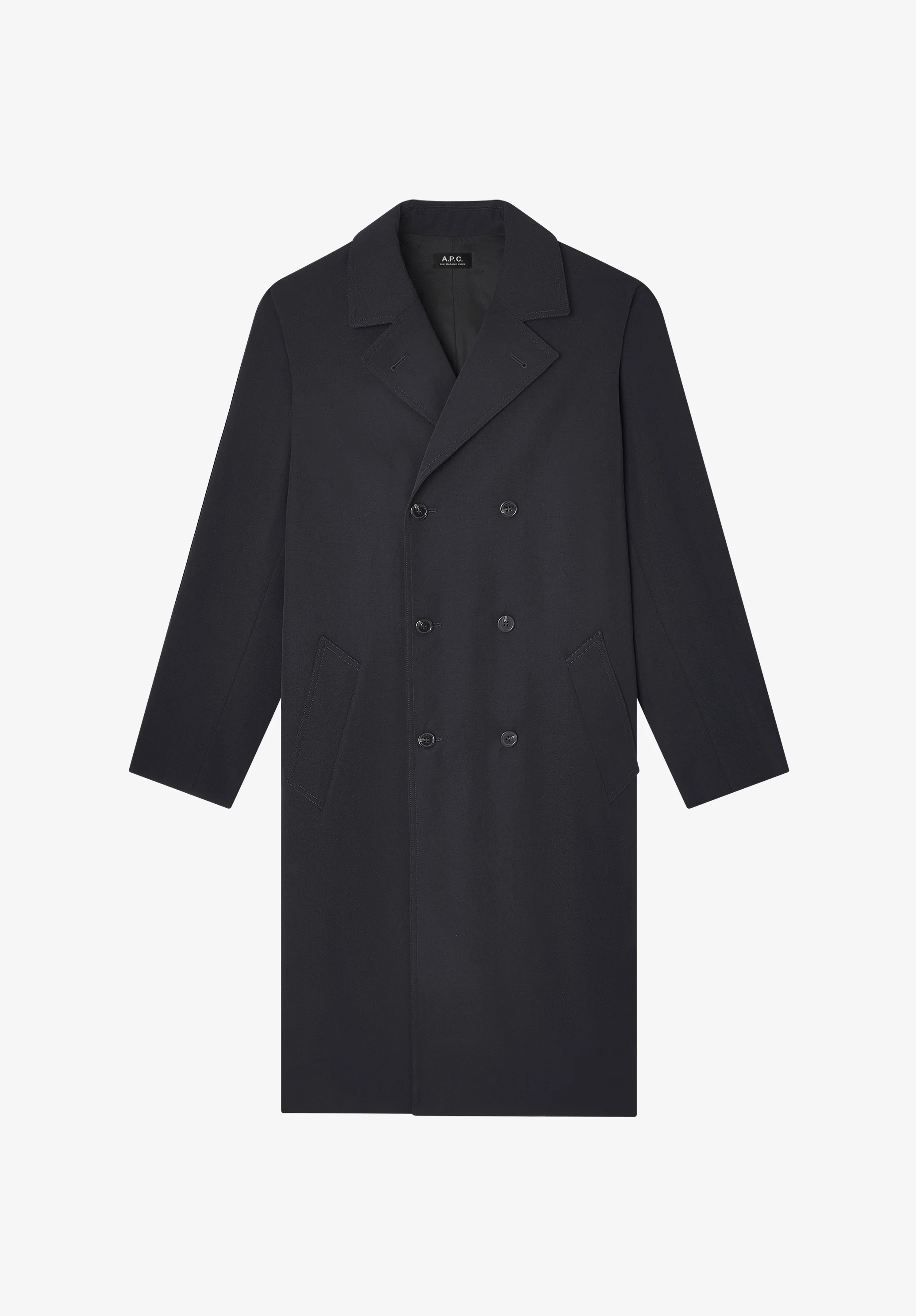 Double-breasted coat