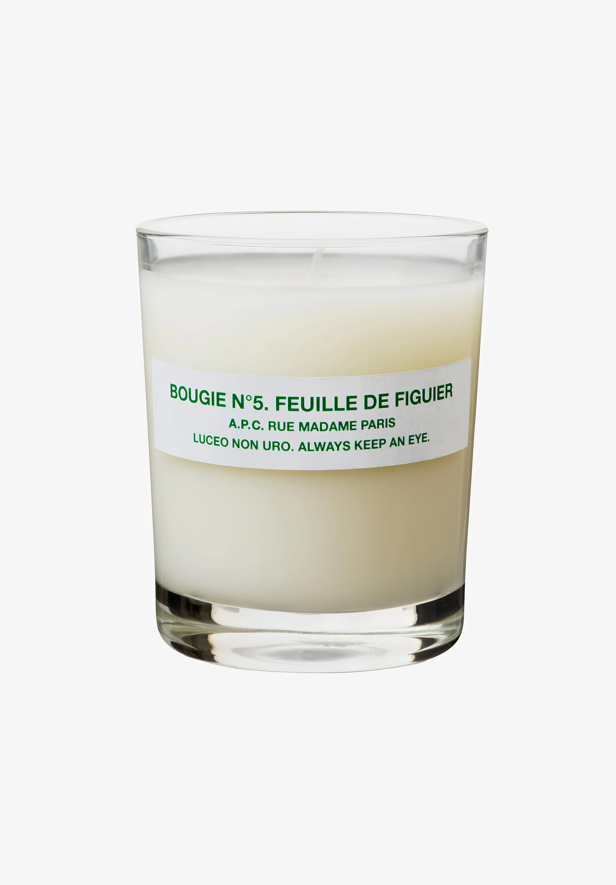 Fig leaf candle