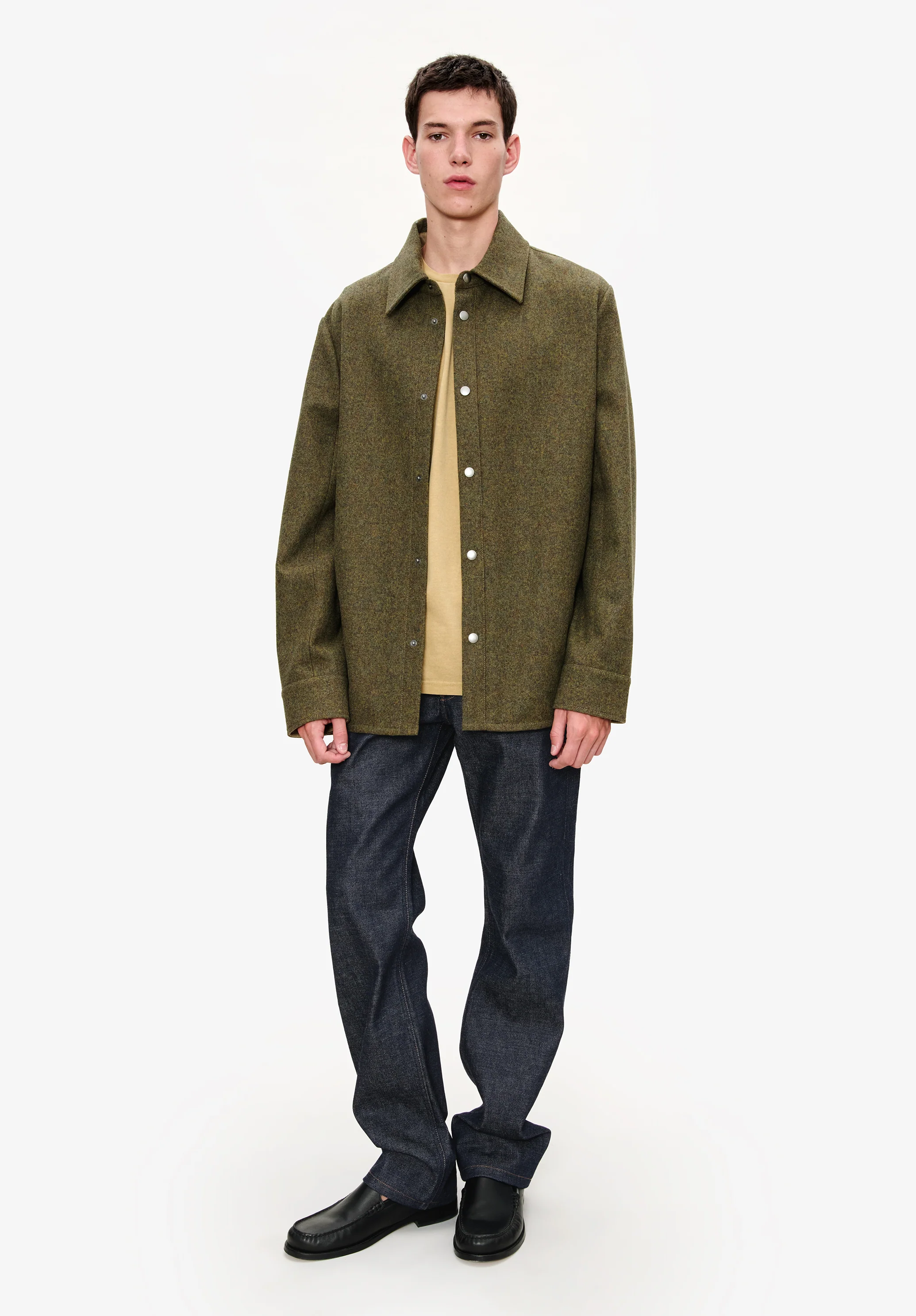Jacket with snap closure - Image 2