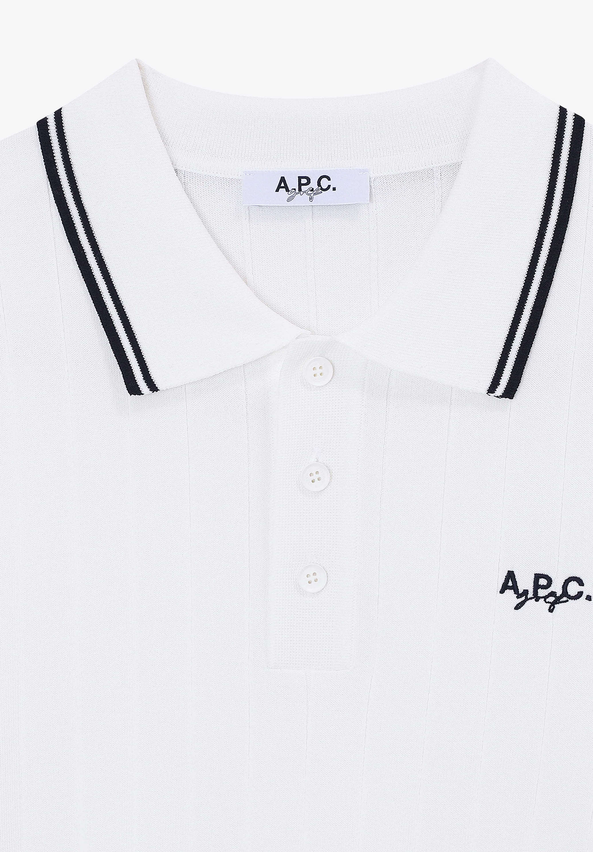 Knit polo A.P.C. Golf - Image 3