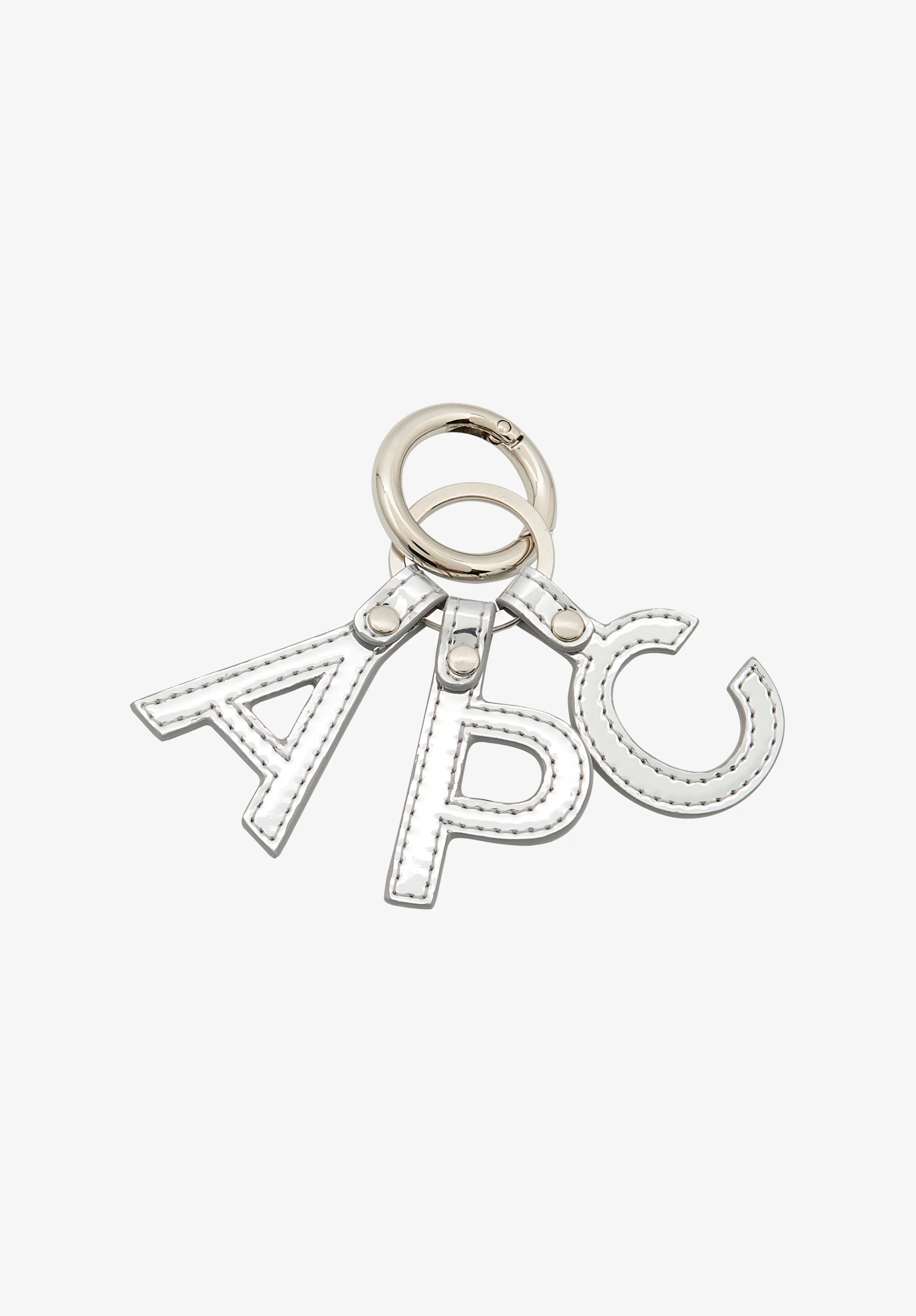 Lettres A.P.C. key ring