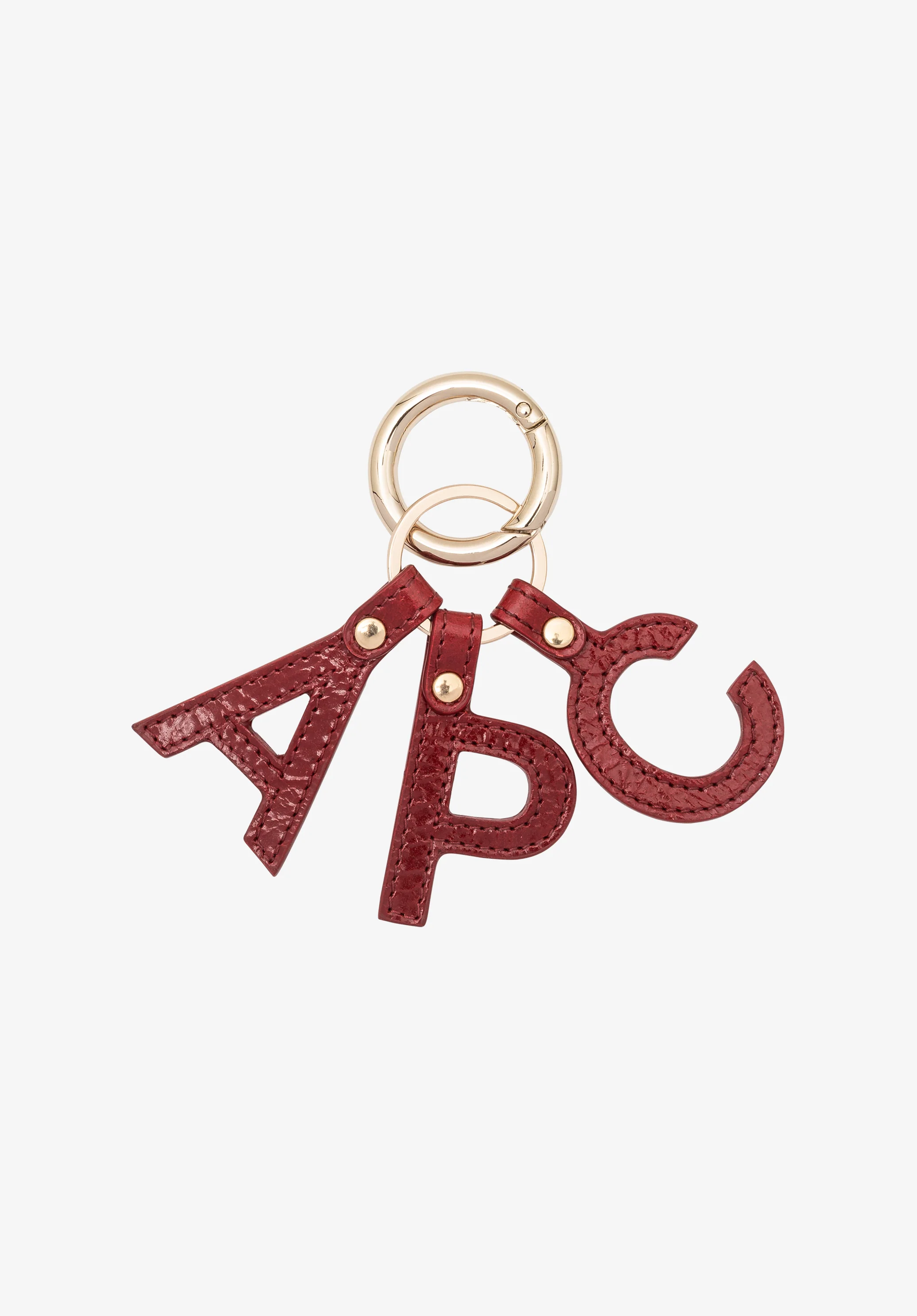 Lettres A.P.C. keychain