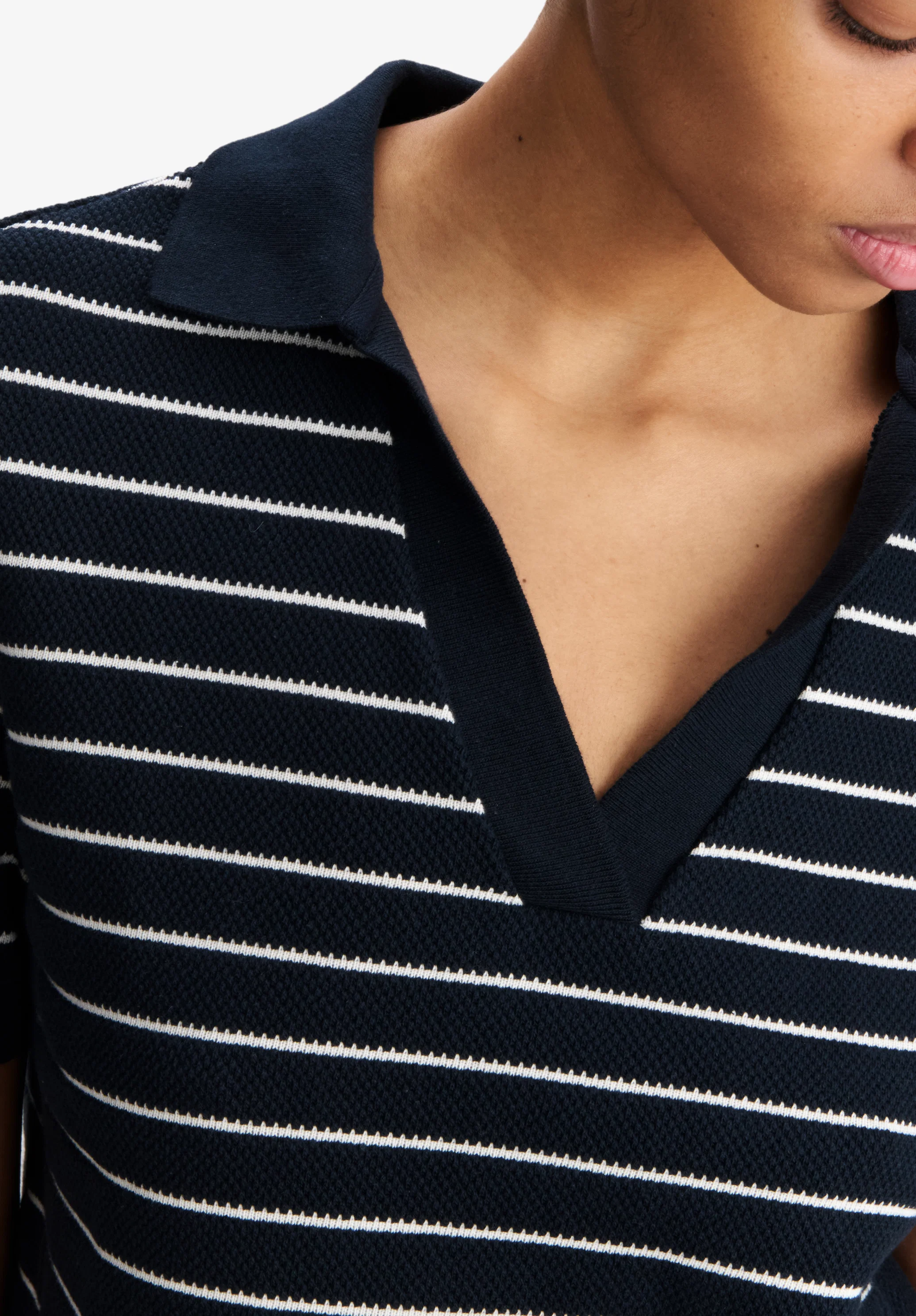 Livia Cropped Polo Shirt - Image 4