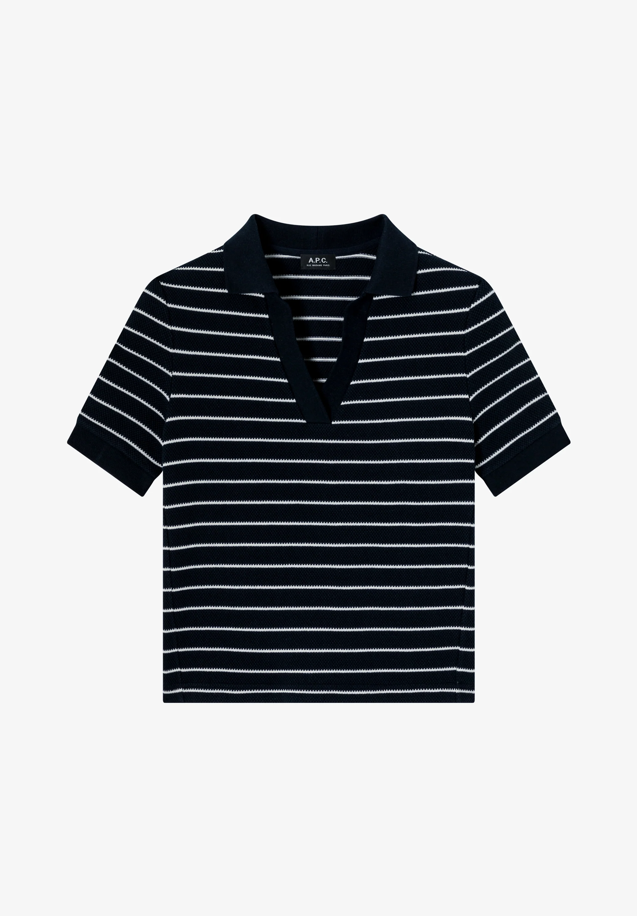 Livia Cropped Polo Shirt - Image 5