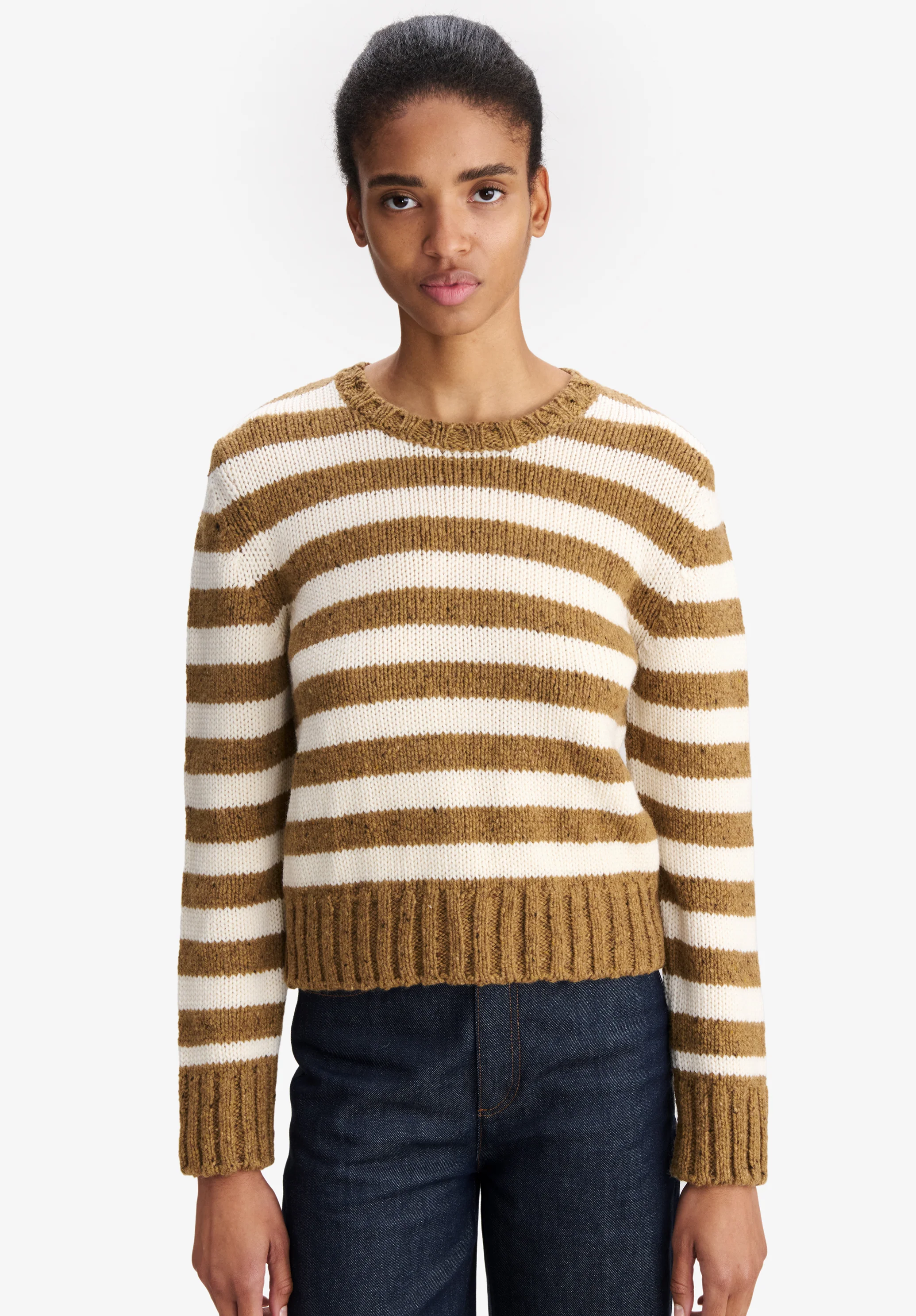 Speckled striped jumper - Image 4