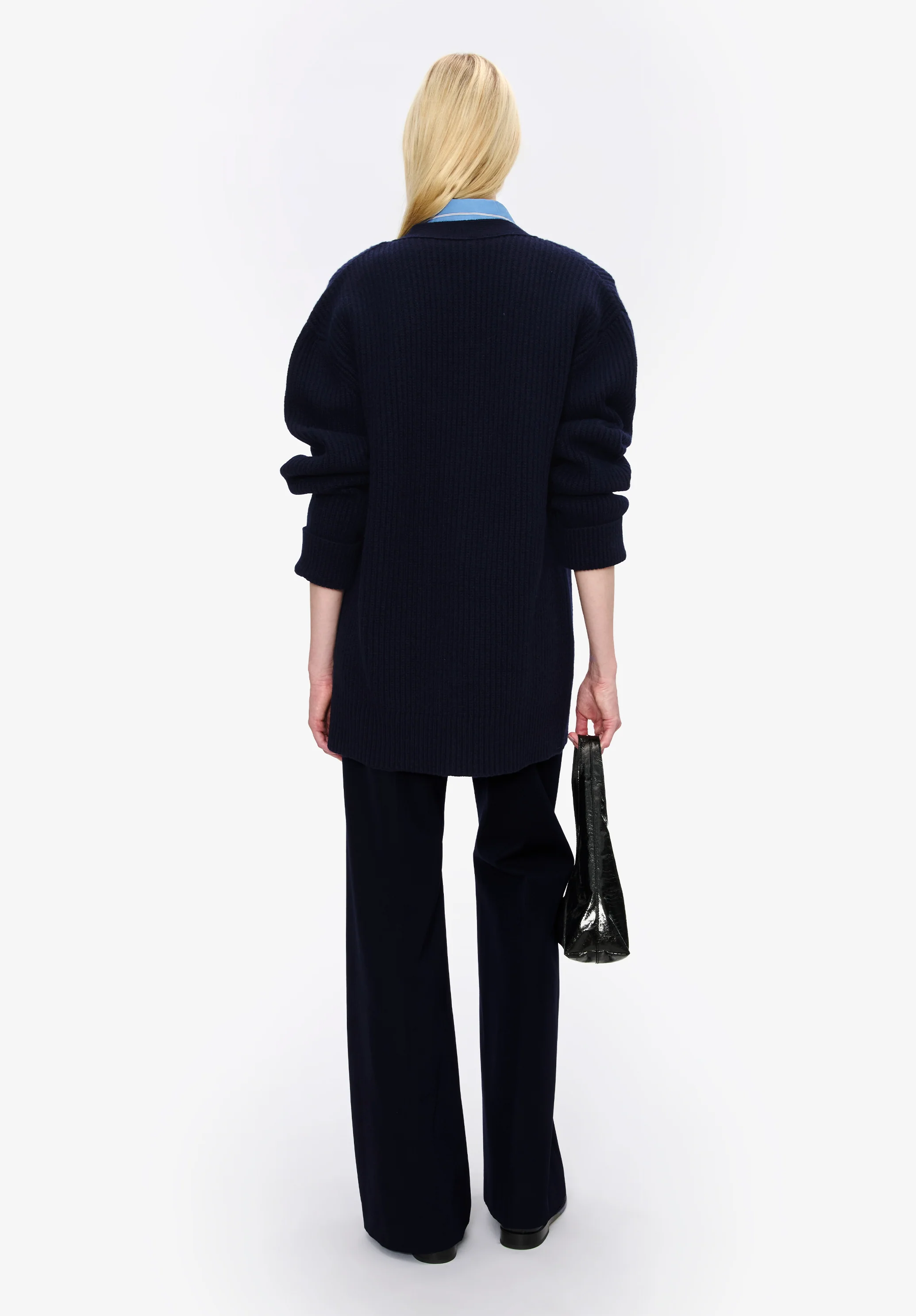 Wool-cashmere unisex cardigan - Image 2